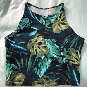 aa jungle crop top